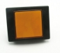 Preview: Push button square 50x62mm low profile clear