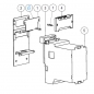 Preview: Display slide for front mounting plate NV9 Easy Pro