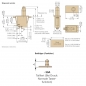 Preview: Service switch (door switch) single-pole contact terminal 4.8 x 0.8 mm F69-30A AgCDO