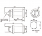 Preview: Xlock Schlüsselschalter KD 36,4mm 1 7/16"