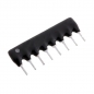 Preview: Resistor network Typ Y  0.125W no of resistors 4 THT