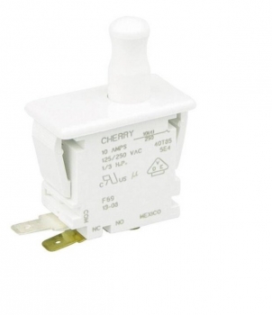 Service switch (door switch) single-pole contact terminal 4.8 x 0.5 mm E69-65A AgCDO