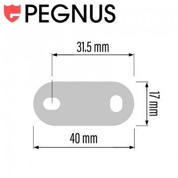 Machine Service Lock Pegnus KA C1403 Lenght 16 mm - 5/8" 16 mm - 7/8" 28.6 mm - 1 1/8"