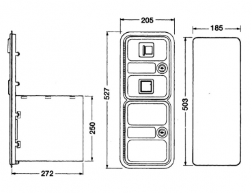 Metall Cashdoor