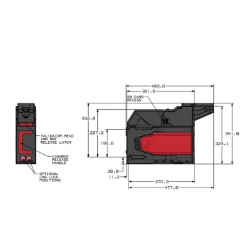 NV200 Spectral Banknote Feeder