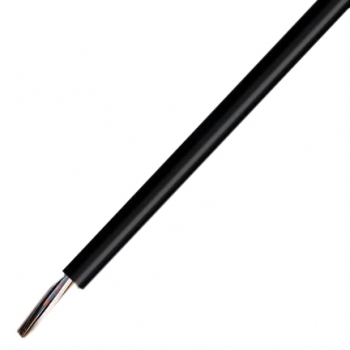 Kabel schwarz LiYY 4x0.34mm2 ungeschirmt 300V Cu