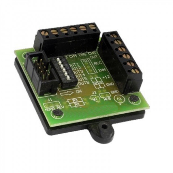 Interface for electronic coin mechanism 1 output + 6 Chanel parallel