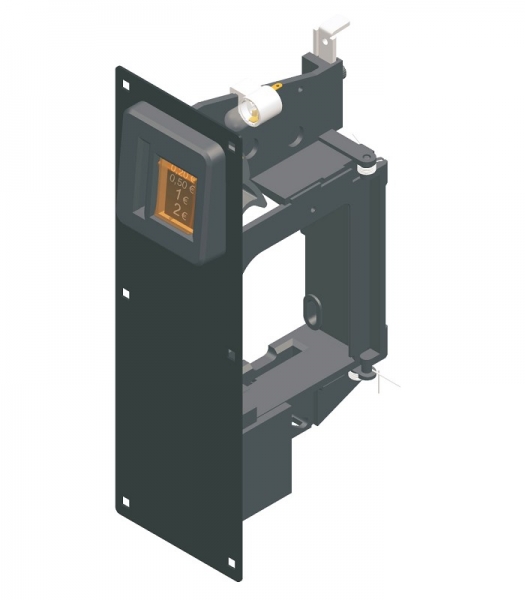 Vertical Frontplate for 3,5" coinvalidator