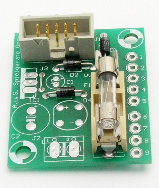 Interface for Soocertable with electronic coinvalidator RM5