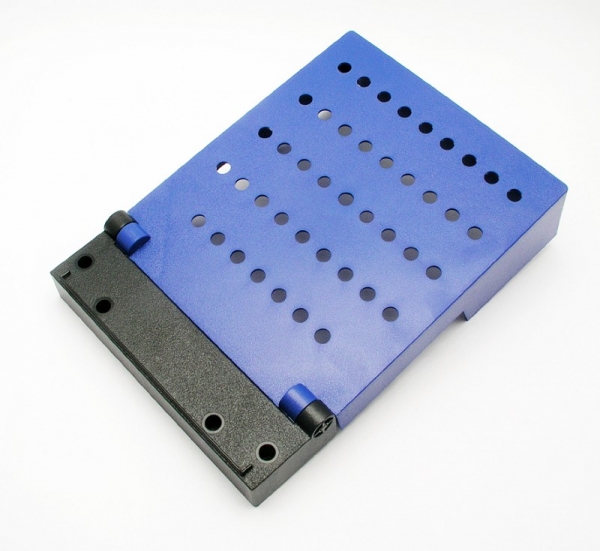 Cover with hinges Coincounter Mod.6, 7 plastic blue