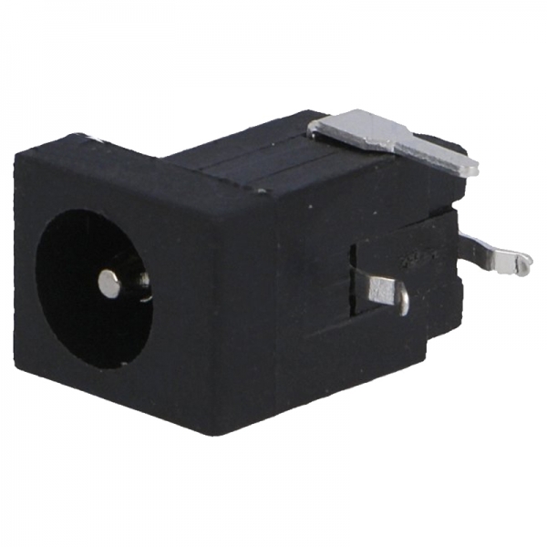 Socket DC supply male 5,5/2.1-2.5mm 5.5mm 2.1mm THT 5A 12VDC