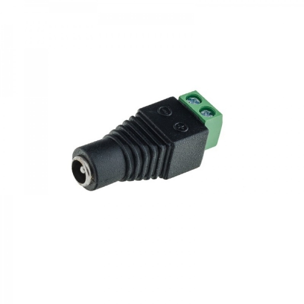 Socket DC supply male 5,5/2.1-2.5mm 5.5mm 2.1mm THT 5A 12VDC