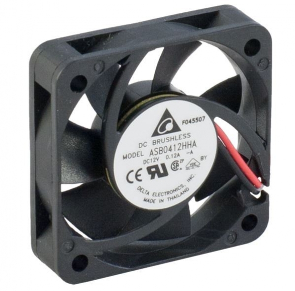 Fan DC axial 40x40x10mm 13.86m3/h 29.5dBA slide bearing