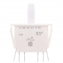 Service switch (door switch) single-pole contact terminal 4.8 x 0.5 mm